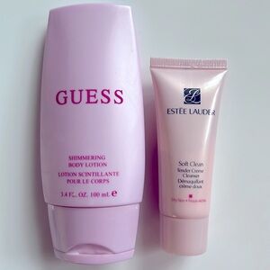 Guess shimmering body lotion
Estée Lauder Soft Clean Tender Crème Cleanser